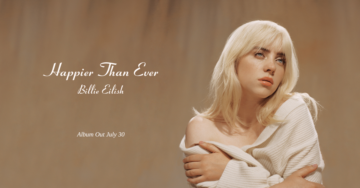 Billie Eilish tiếp tục giữ vị trí No.1 Billboard 200 với "Happier than ever"