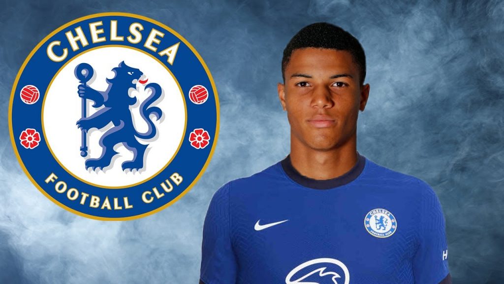 Xavier Mbuyamba trong màu áo Chelsea